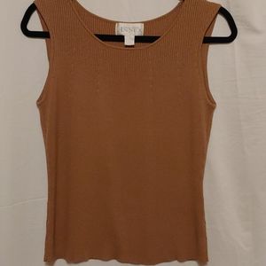 Sleeveless Sweater & Skirt Set